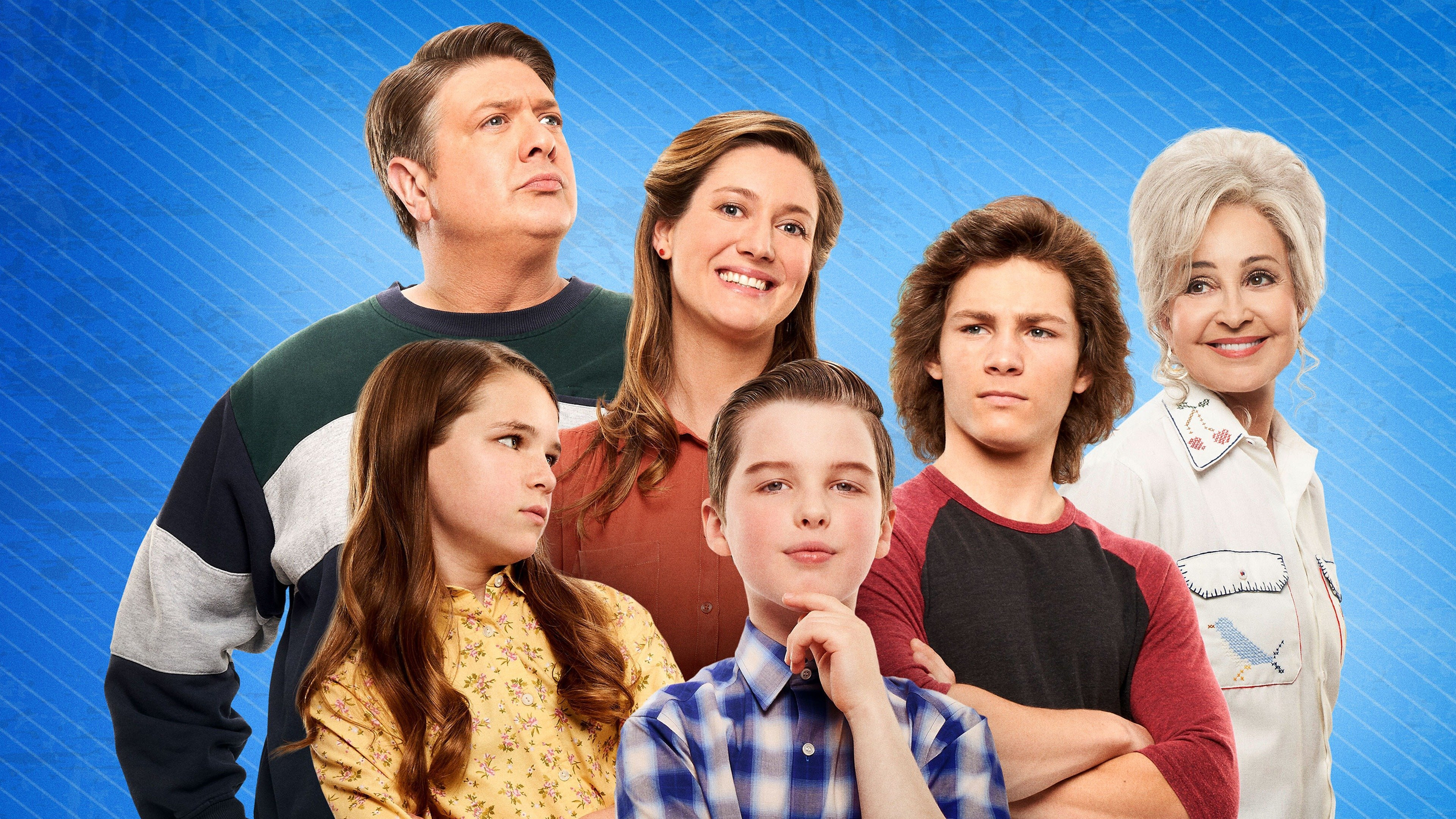 Young Sheldon's poster