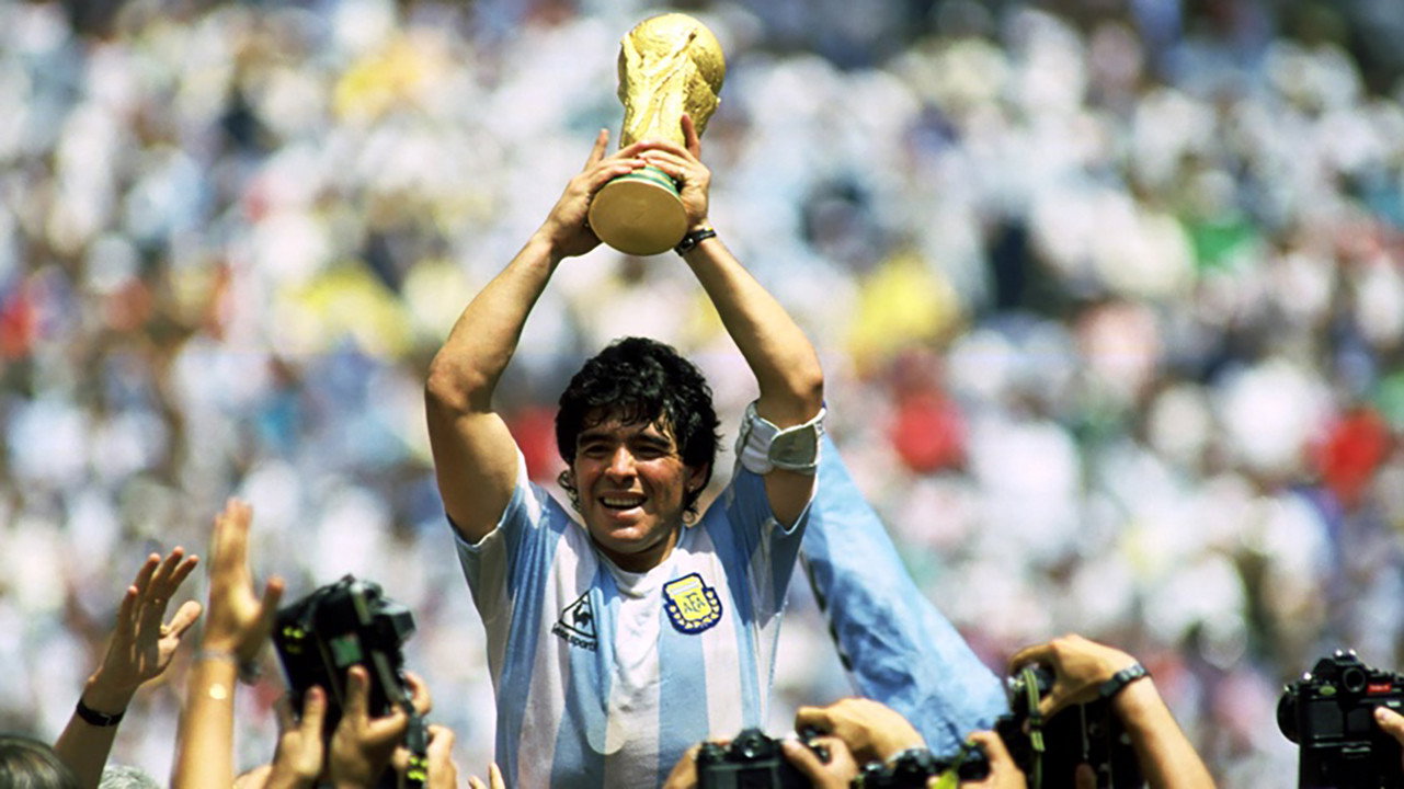 Loving Maradona's poster