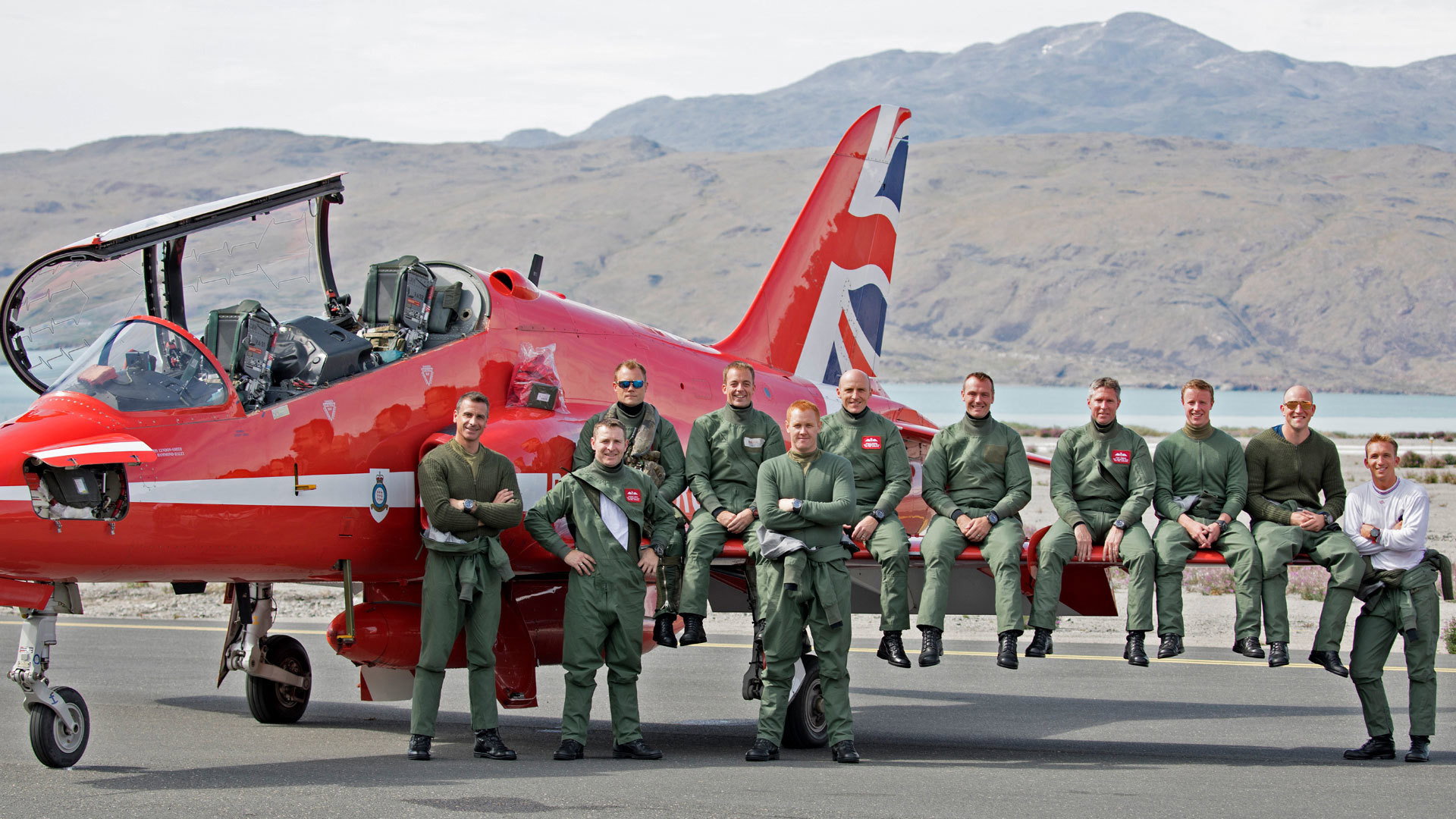 Red Arrows Take America's poster