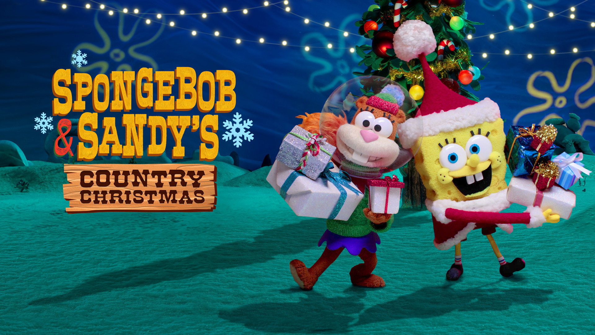 SpongeBob and Sandy’s Country Christmas's poster