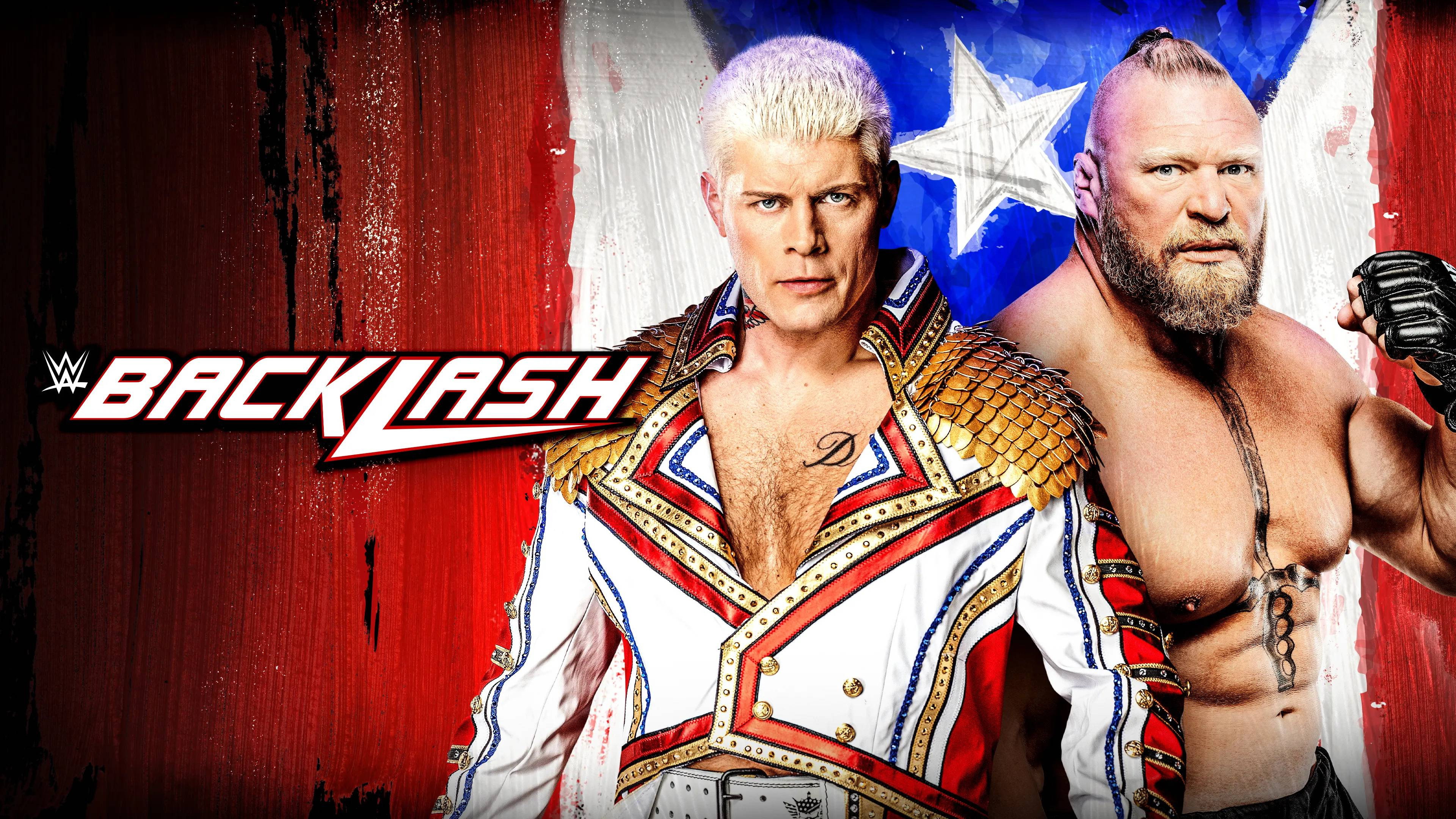 WWE Backlash 2023's poster