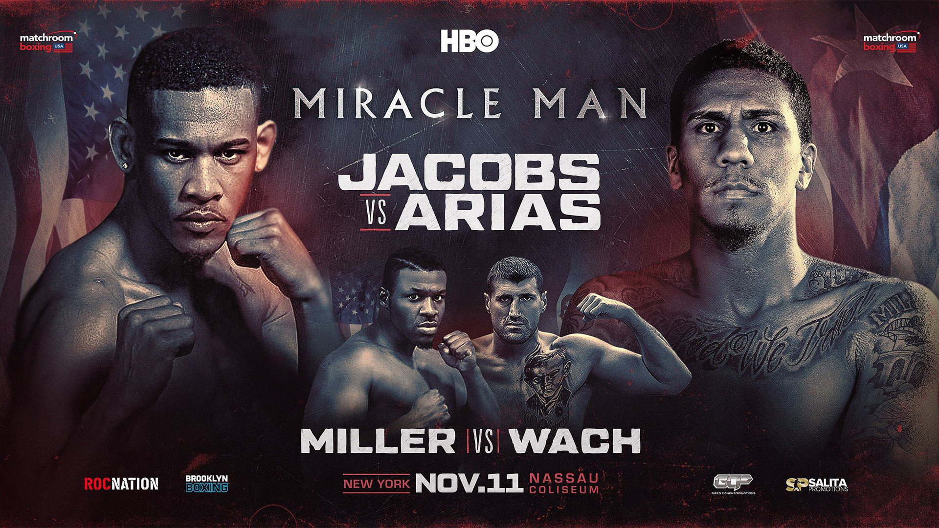 Daniel Jacobs vs. Luis Arias's poster
