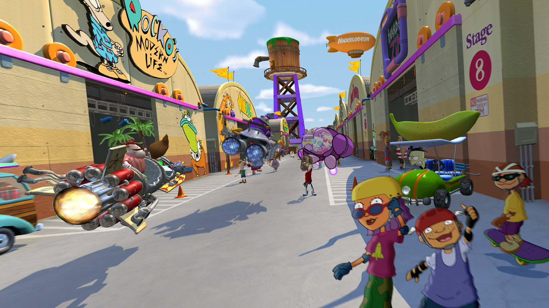 Jimmy Neutron's Nicktoon Blast's poster