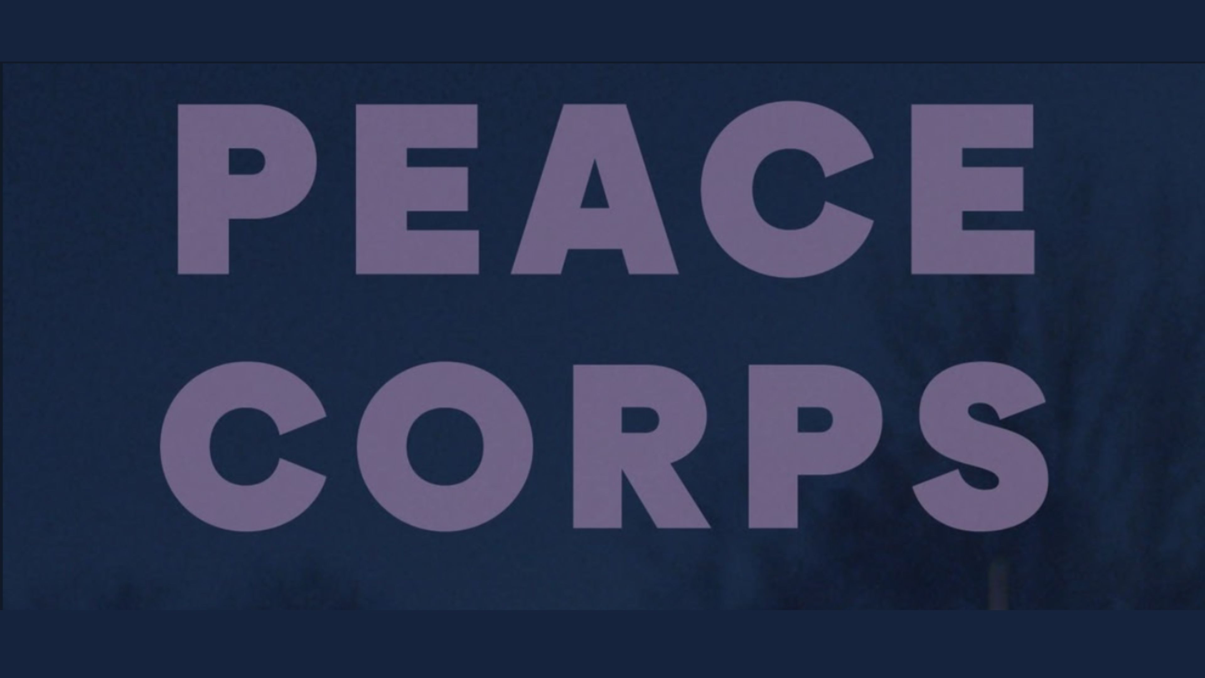 Peace Corps's poster