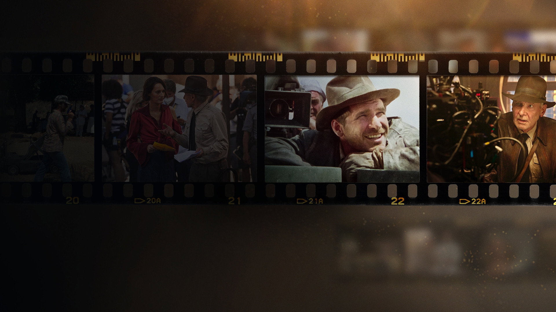 Timeless Heroes: Indiana Jones and Harrison Ford's poster
