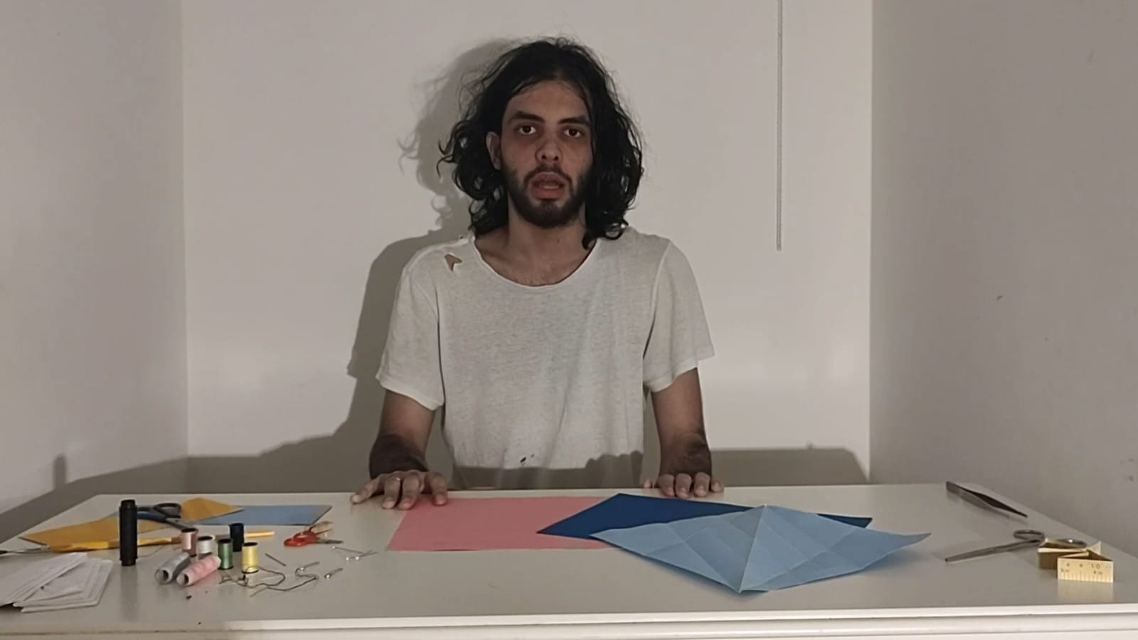 Origami vulva TUTORIAL's poster