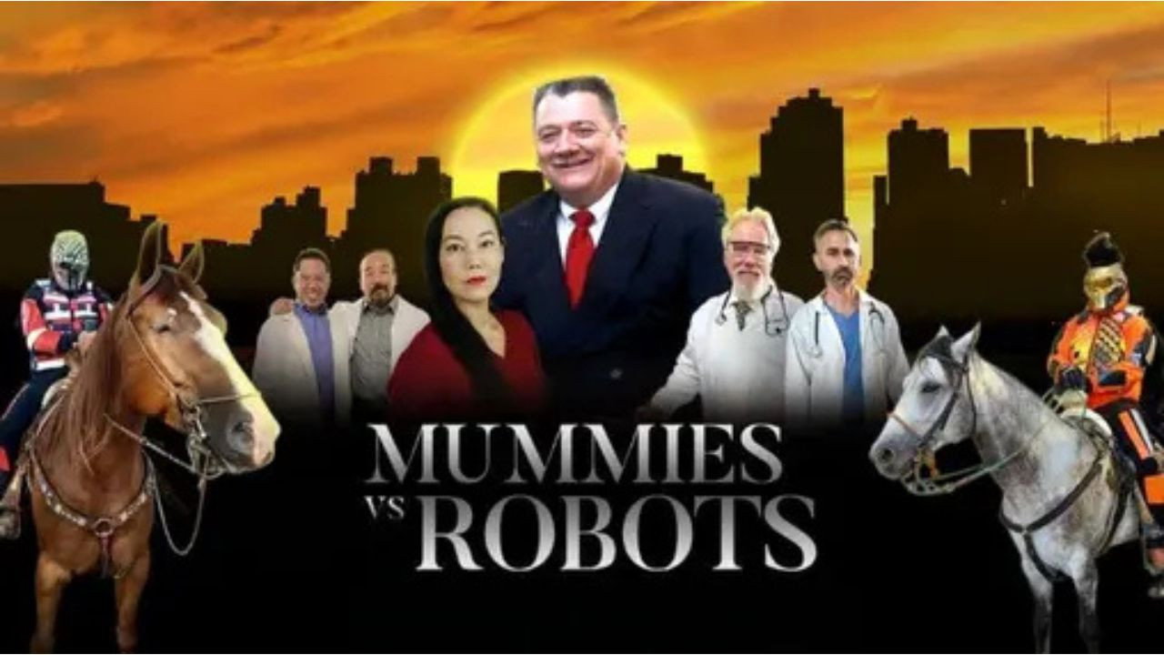 Mummies vs Robots's poster
