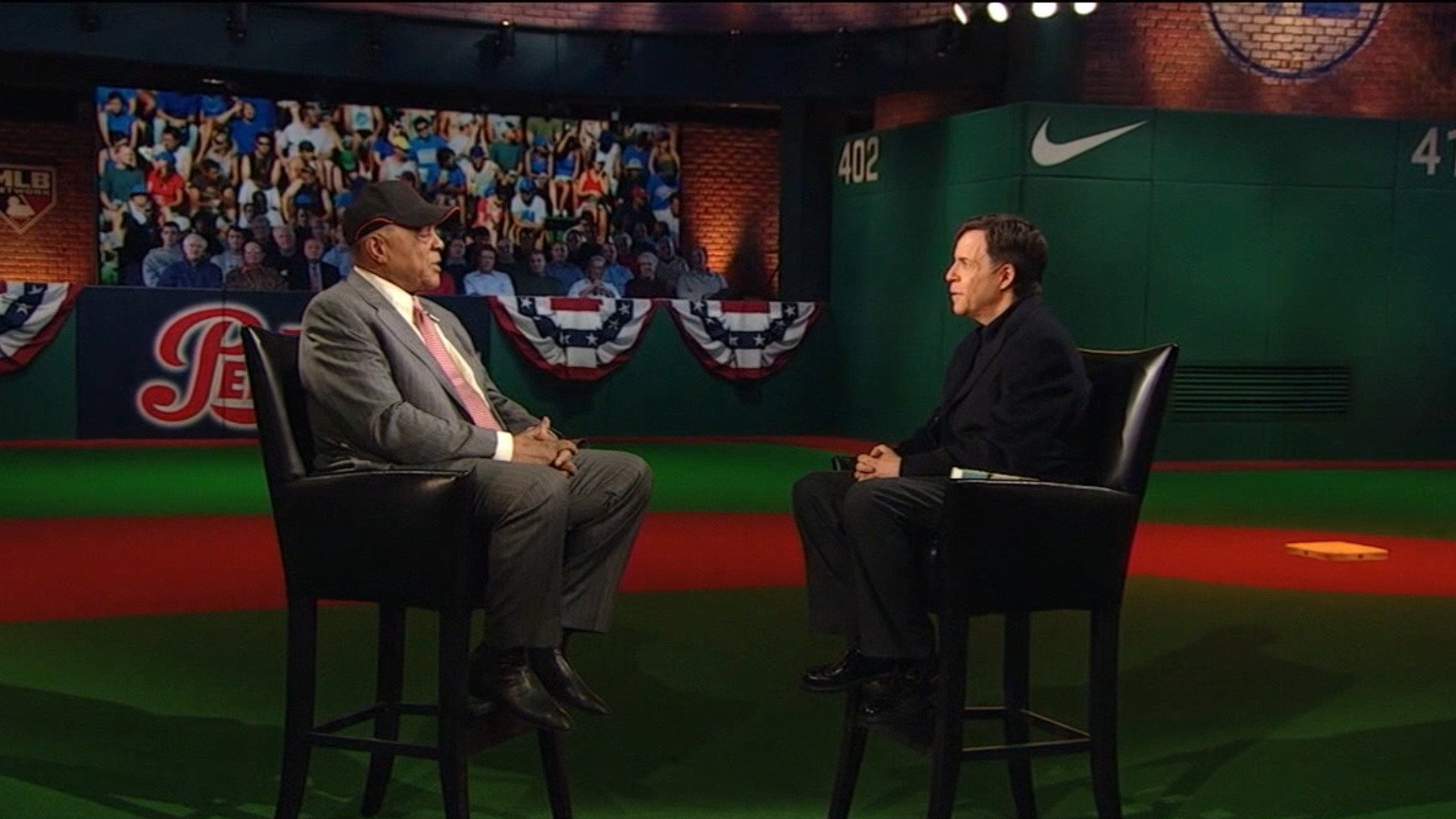 Studio 42 with Bob Costas's poster