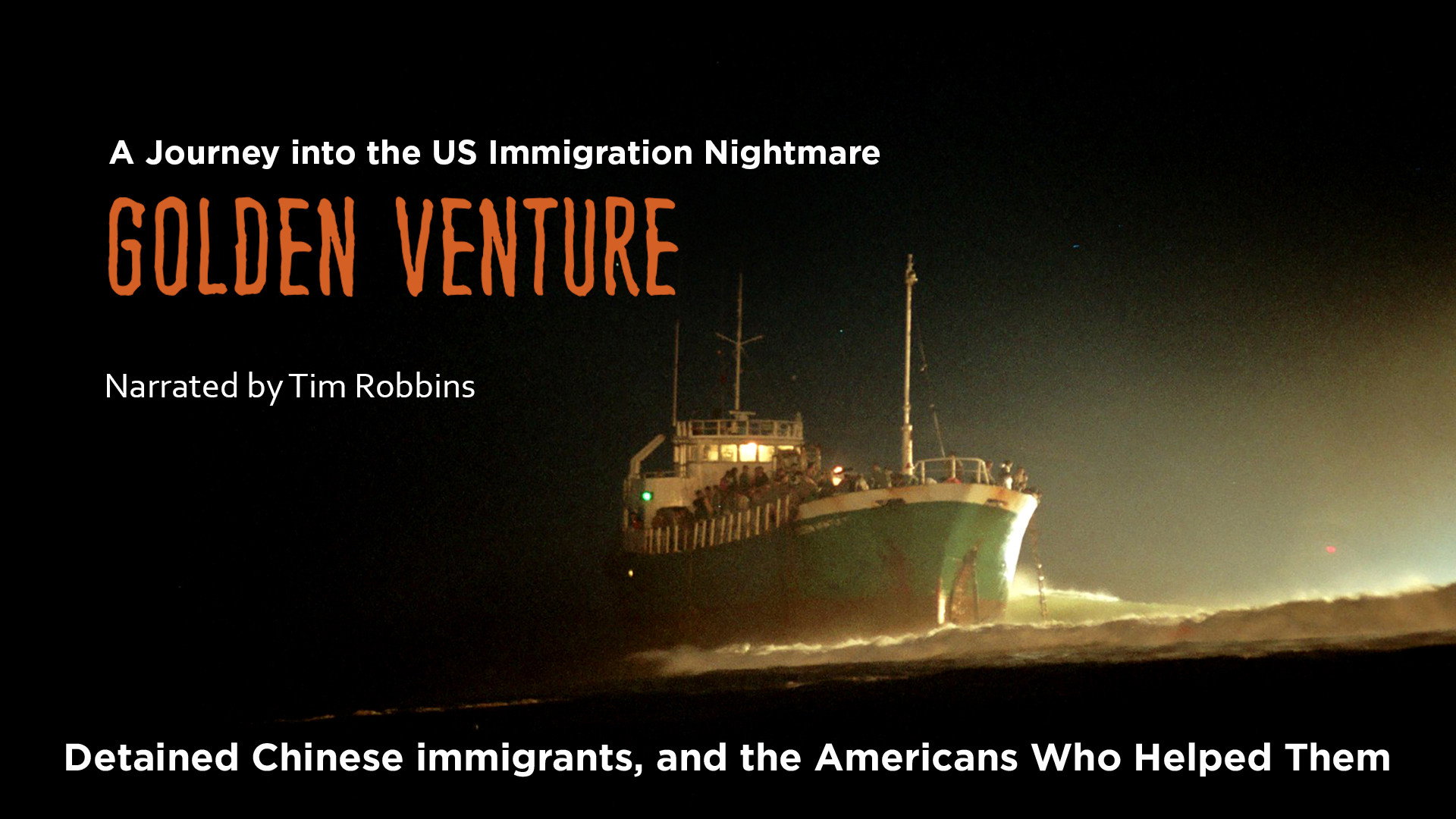 Golden Venture's poster