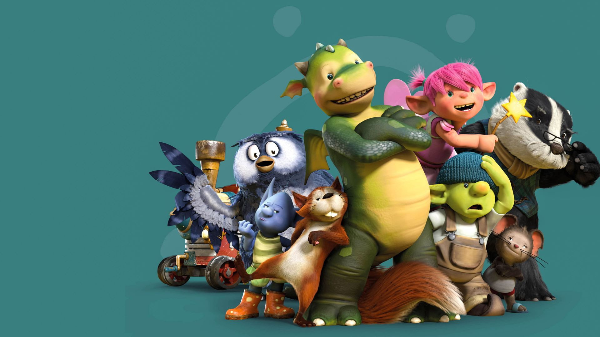 Digby Dragon's poster