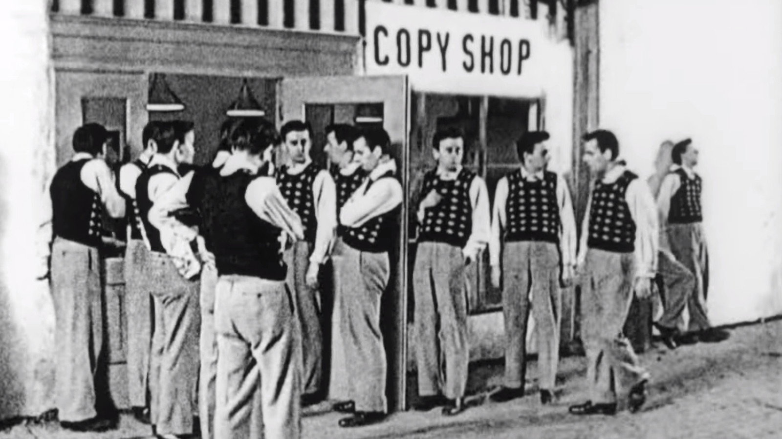 Copy Shop's poster