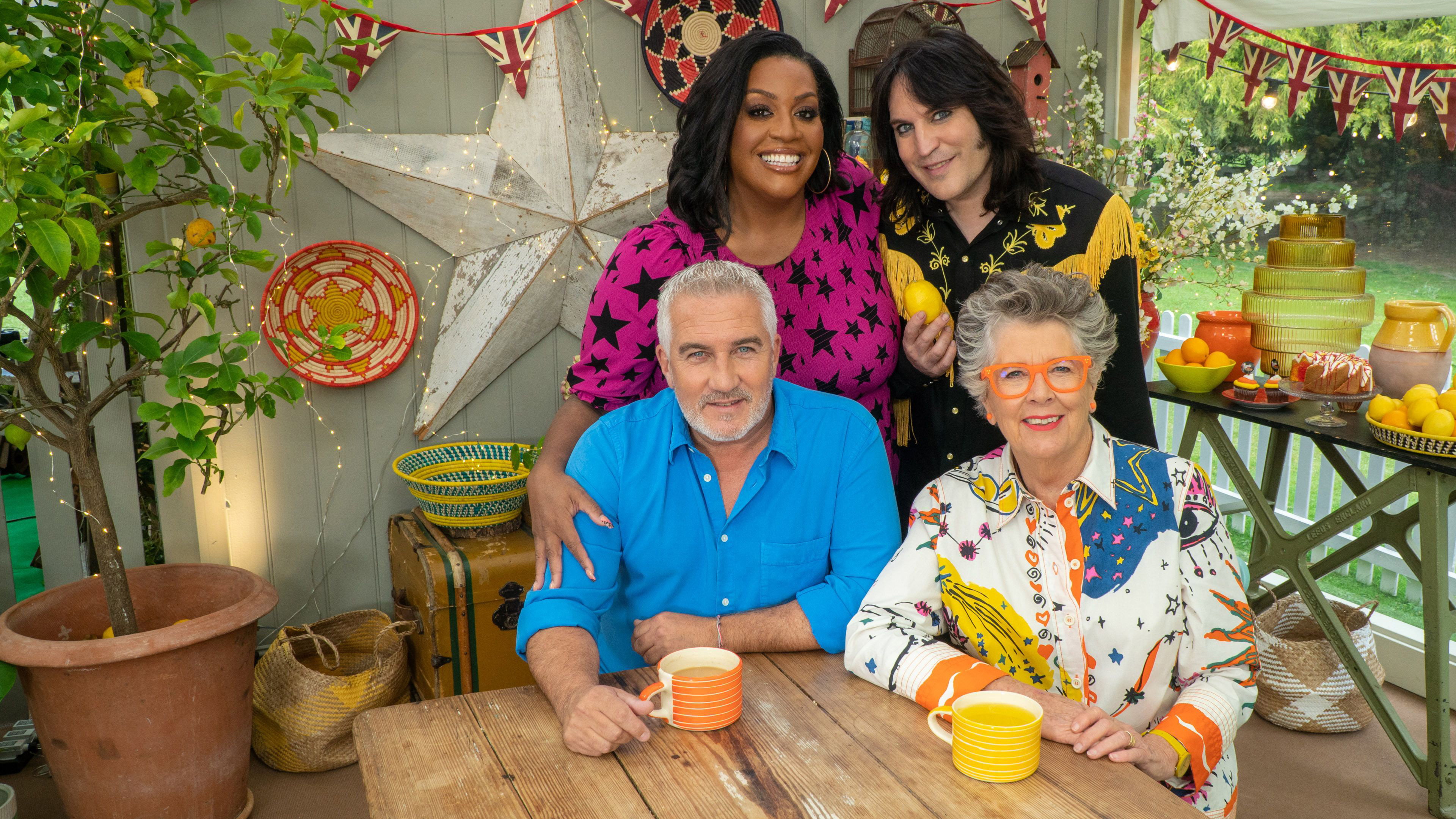 The Great British Bake Off's poster