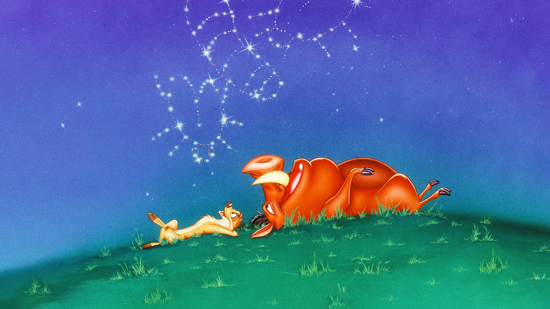 Timon and Pumbaa's poster