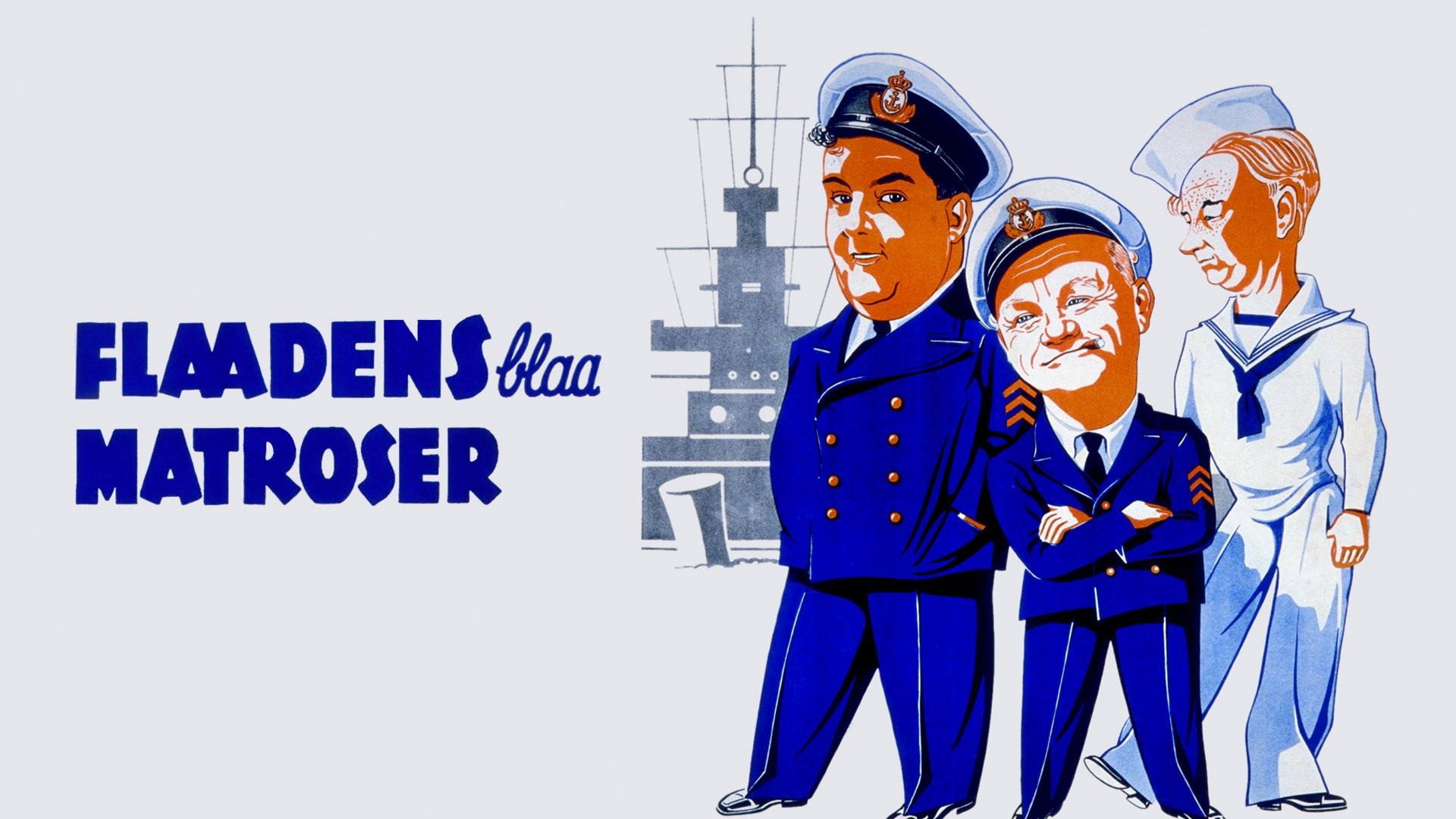 Flaadens blaa matroser's poster