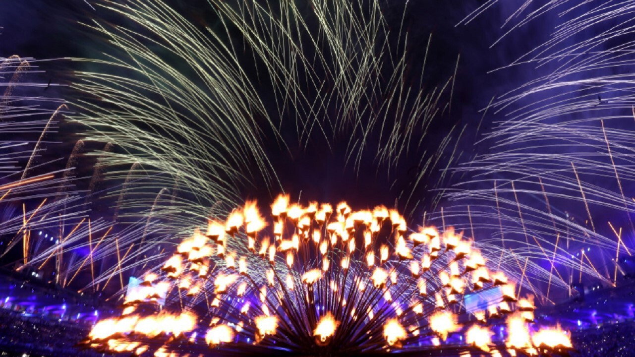 London 2012 Olympic Closing Ceremony: A Symphony of British Music's poster