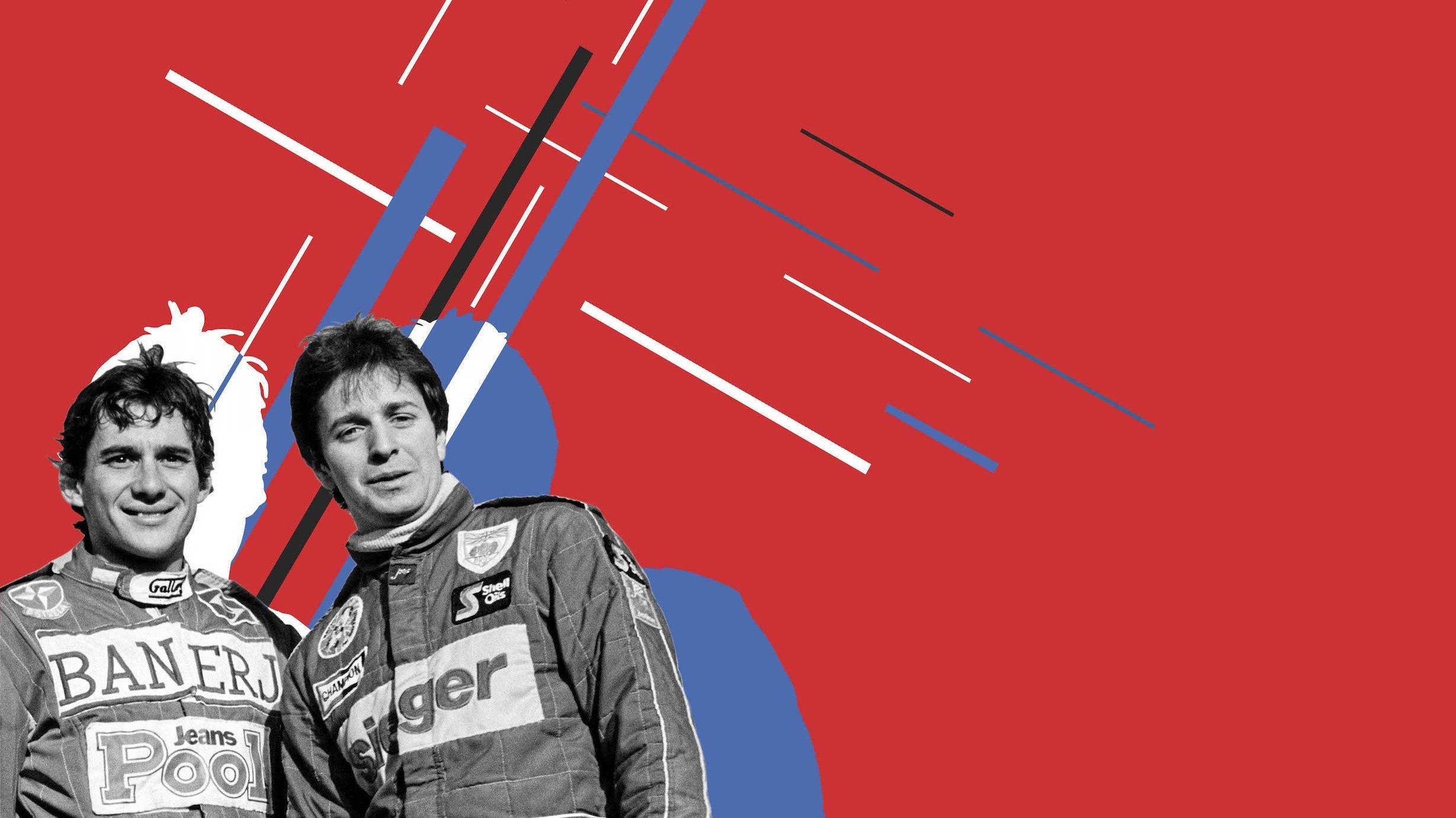 Senna vs Brundle's poster