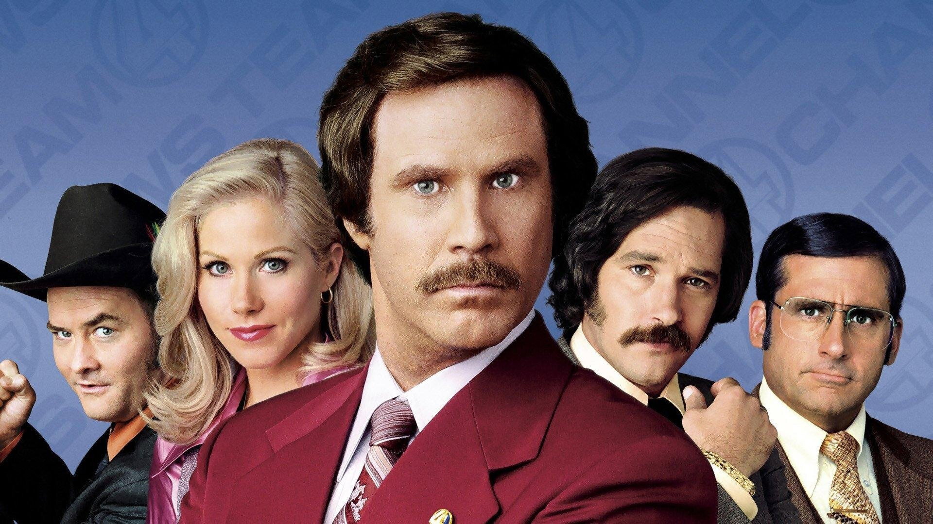 Anchorman: The Legend of Ron Burgundy's poster