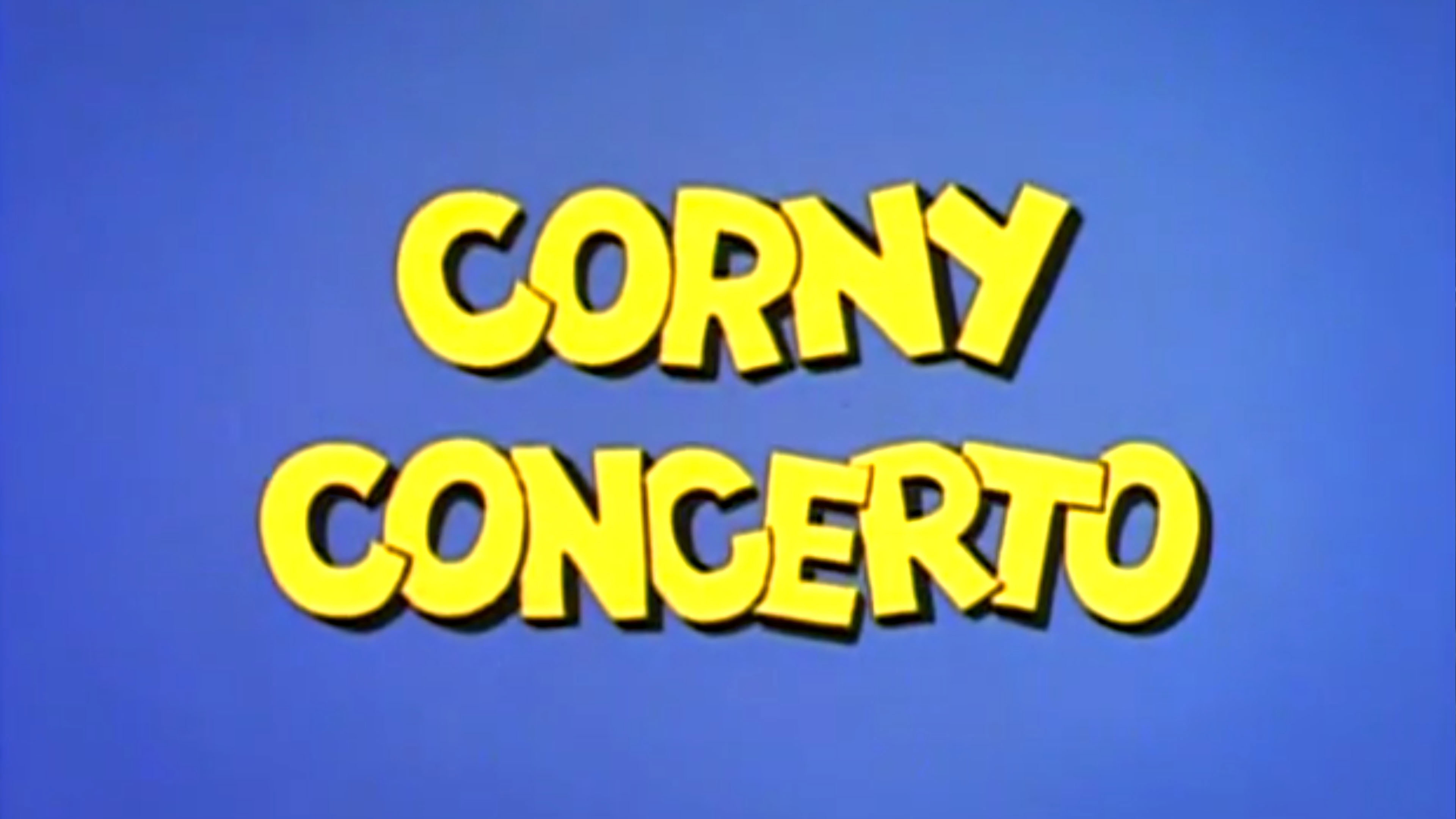 Corny Concerto's poster