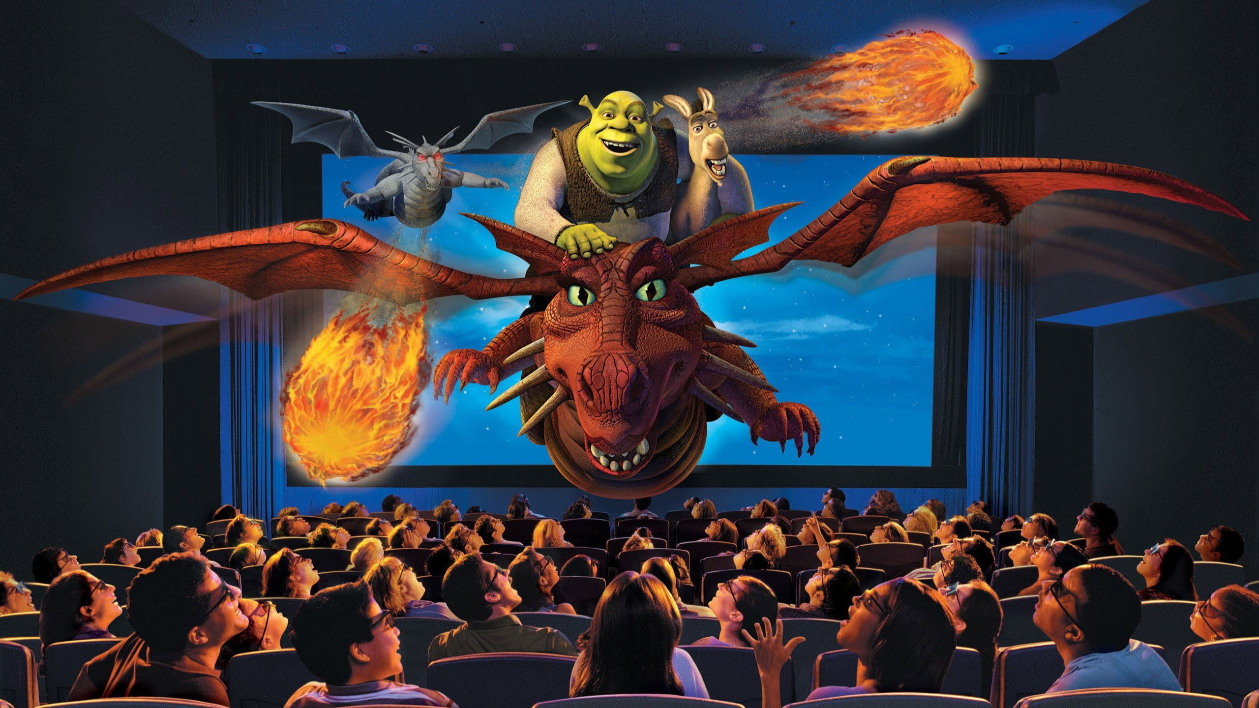 Shrek 3-D's poster