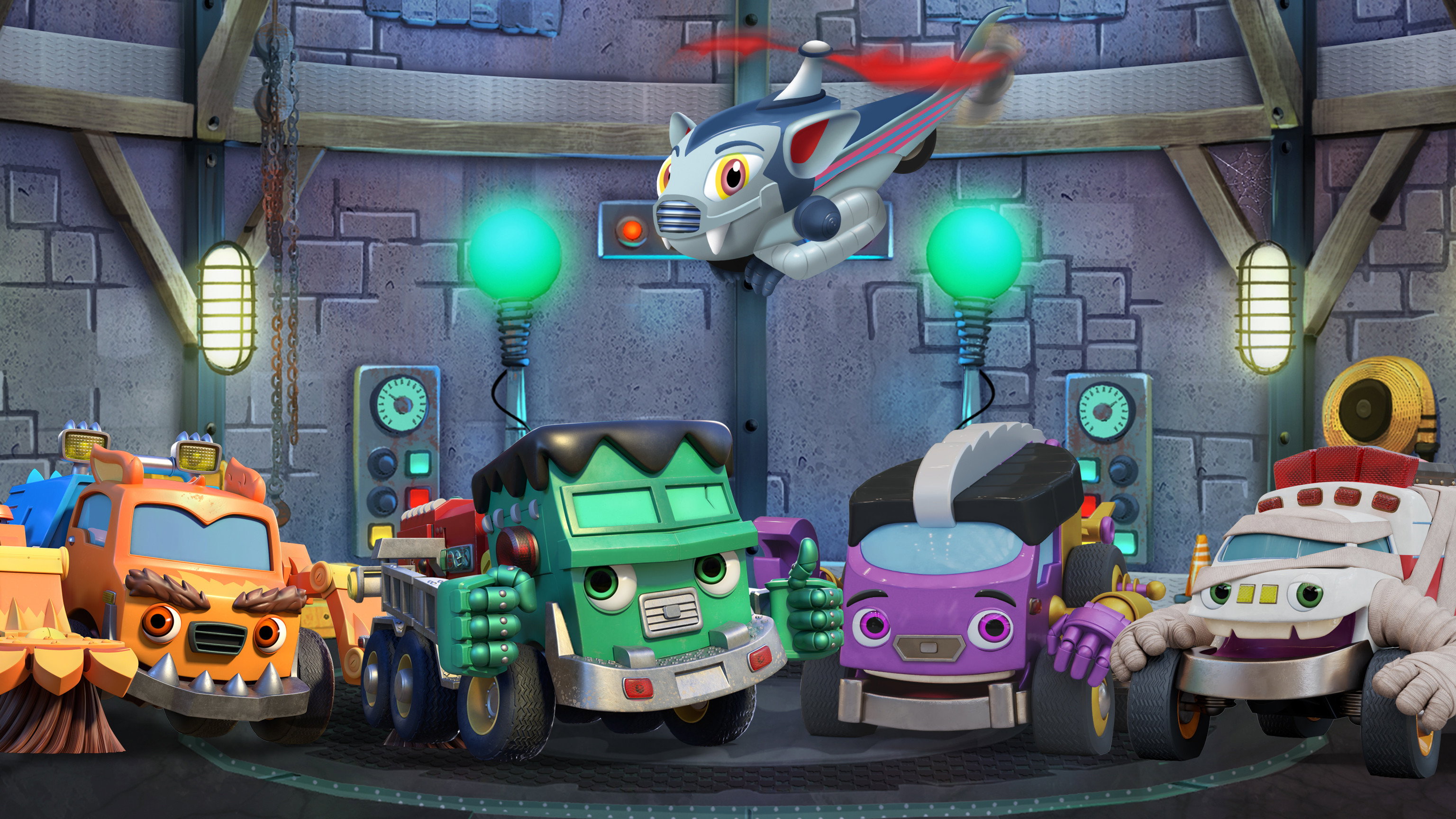 Mighty Monsterwheelies's poster