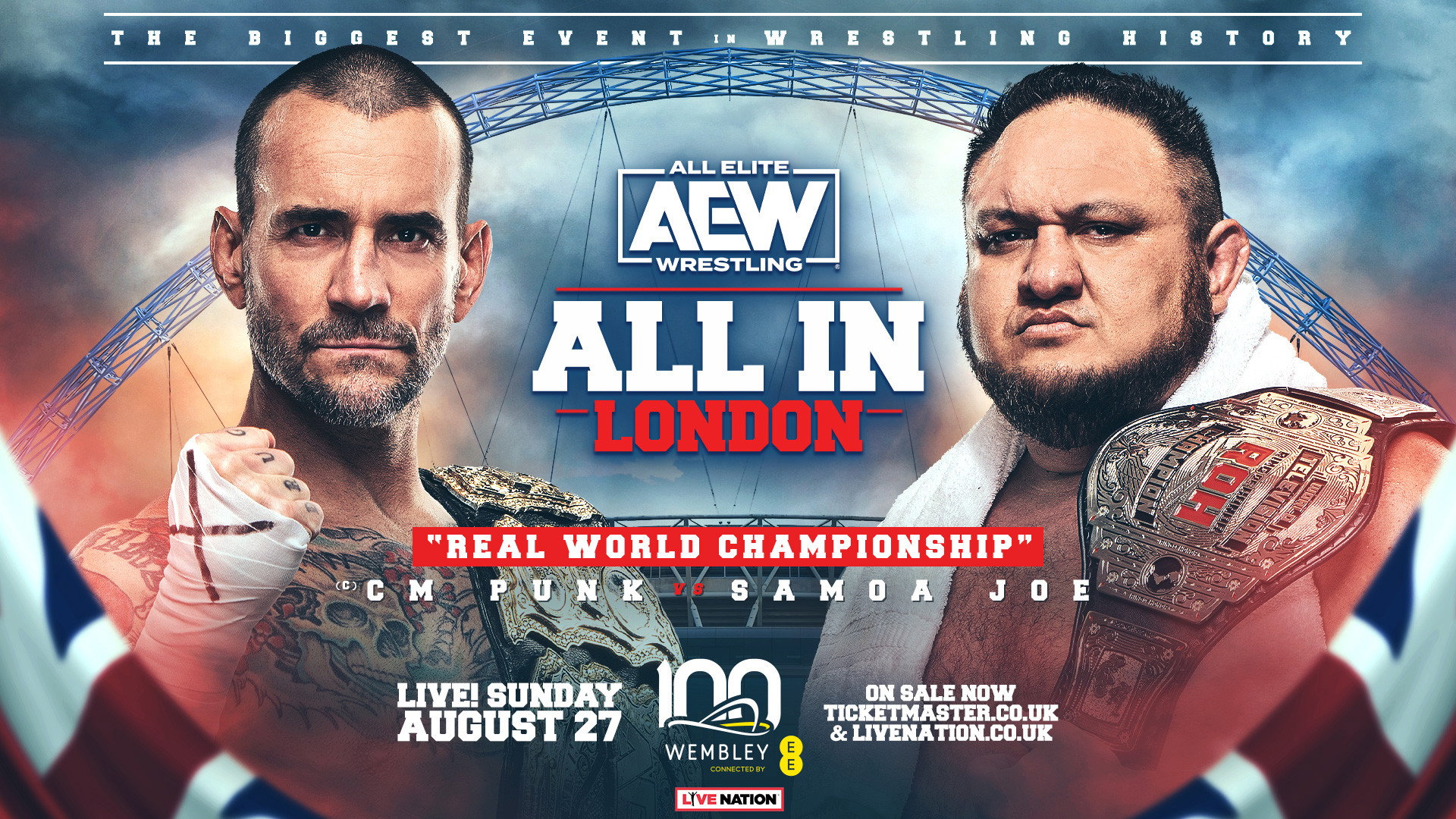 AEW All In 2023: London's poster
