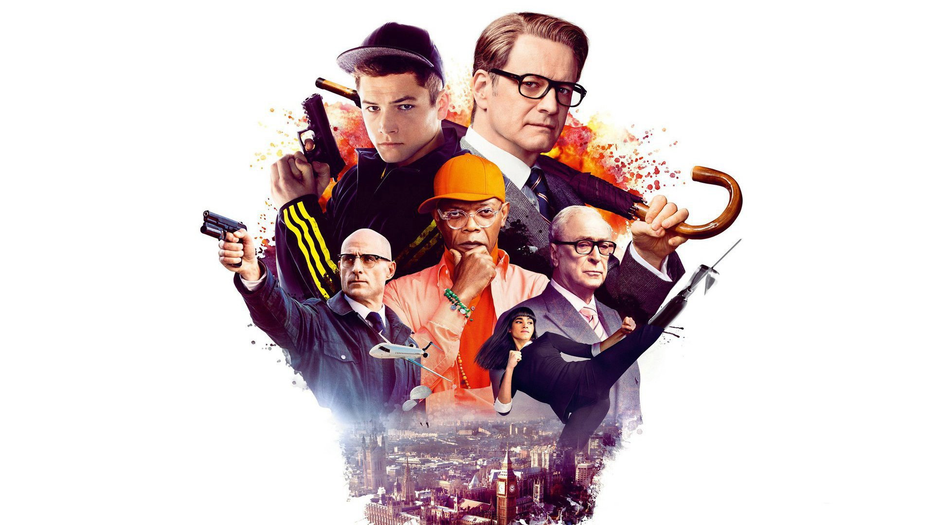 Kingsman: The Secret Service's poster