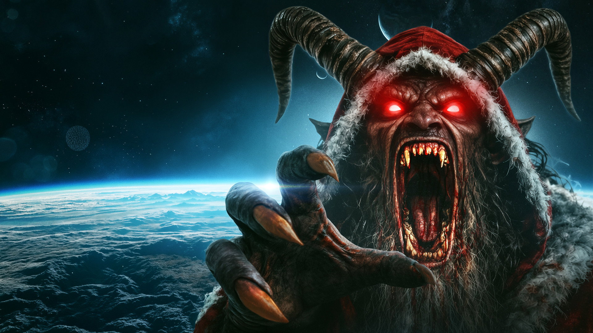 Krampus in Space's poster