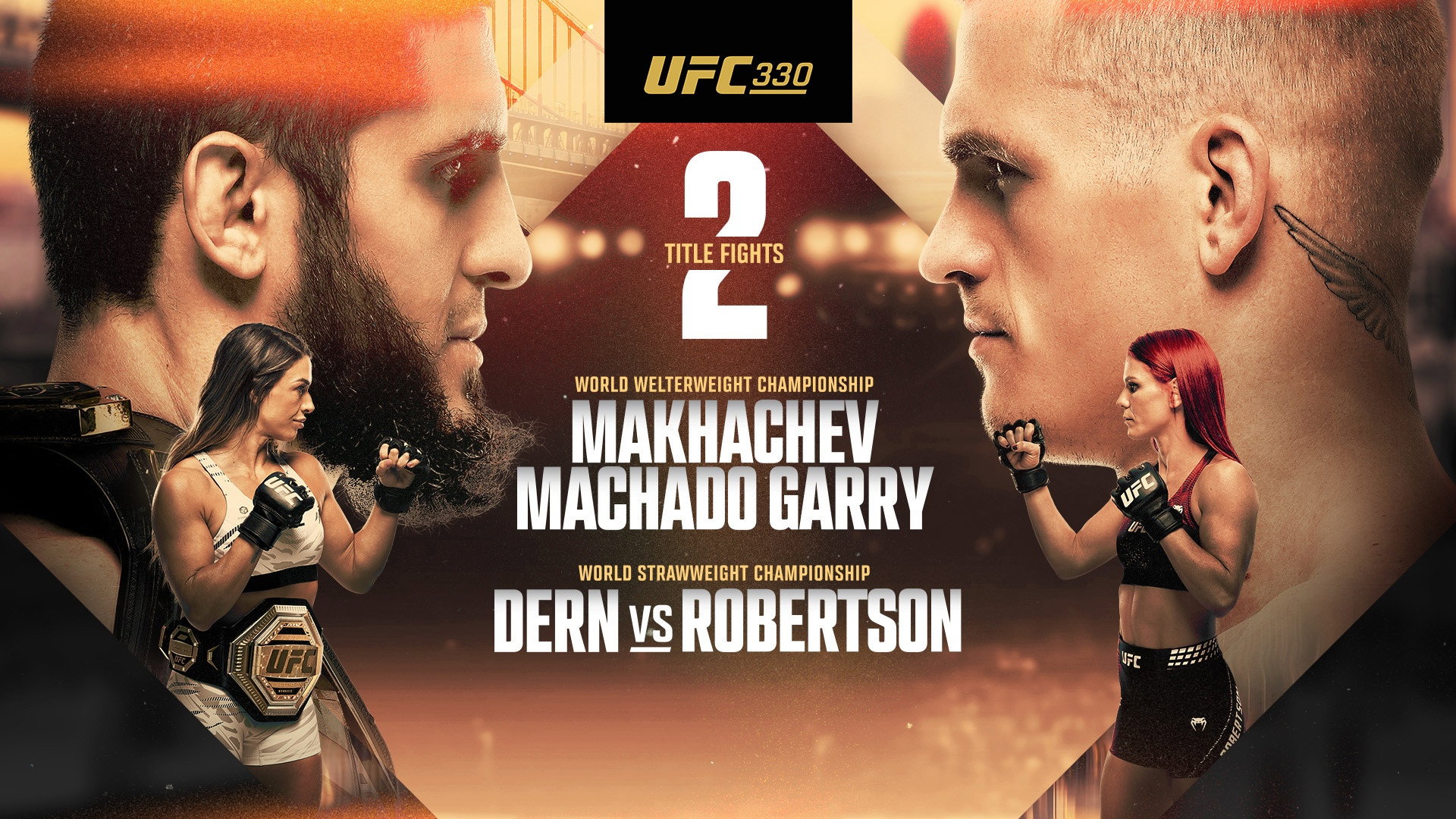 UFC 330's poster