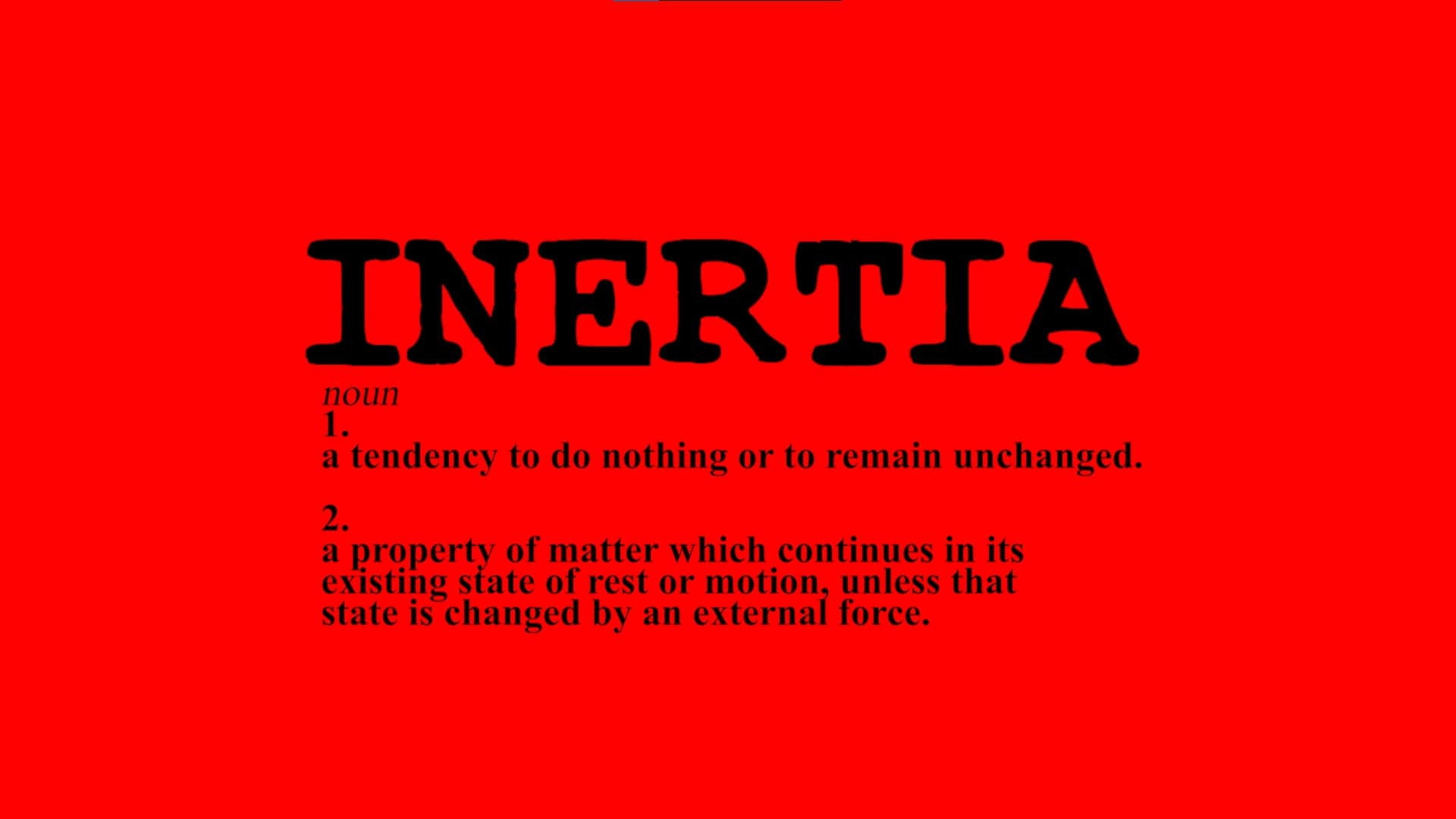 INERTIA's poster