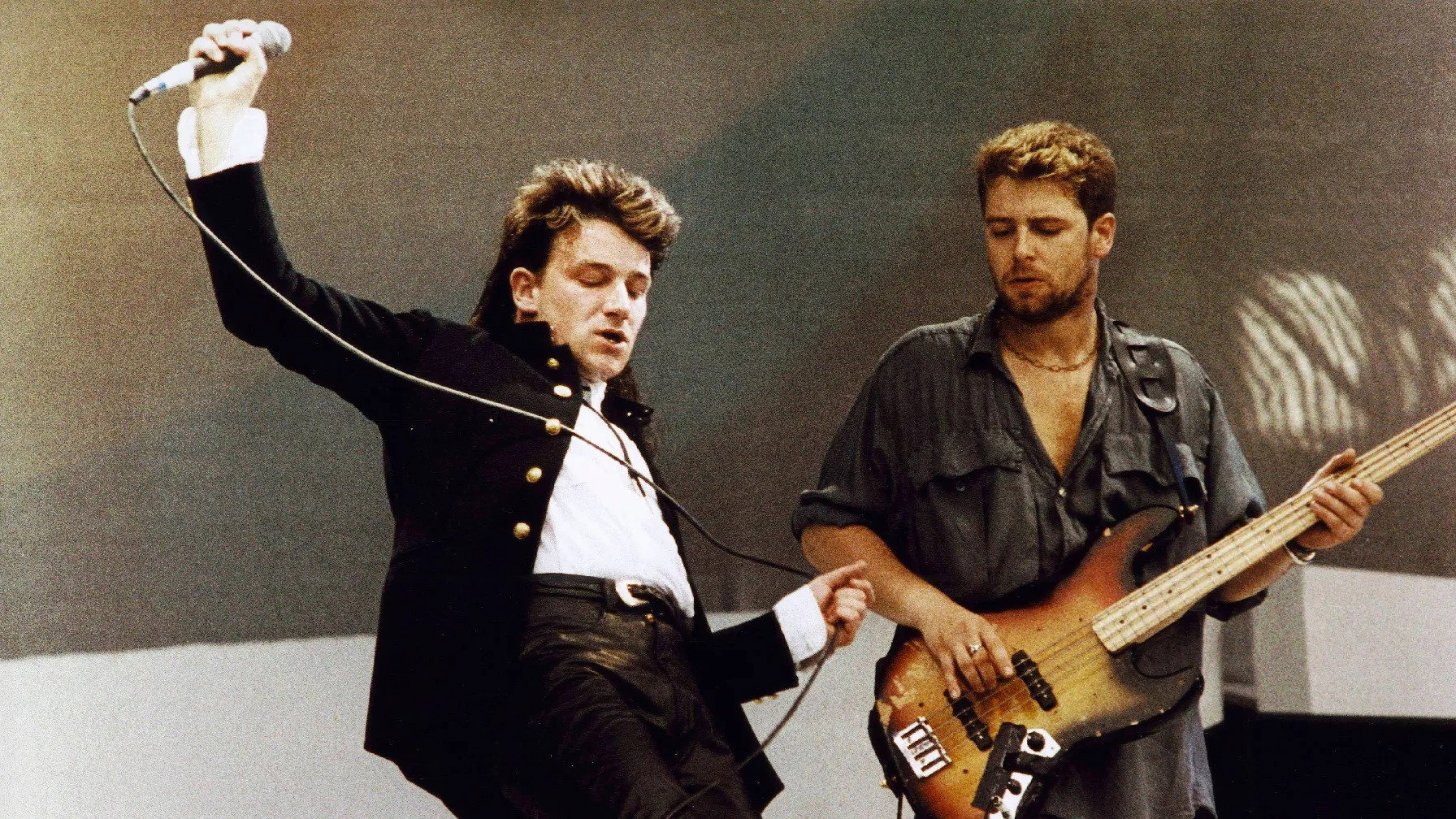 U2 at Live Aid's poster