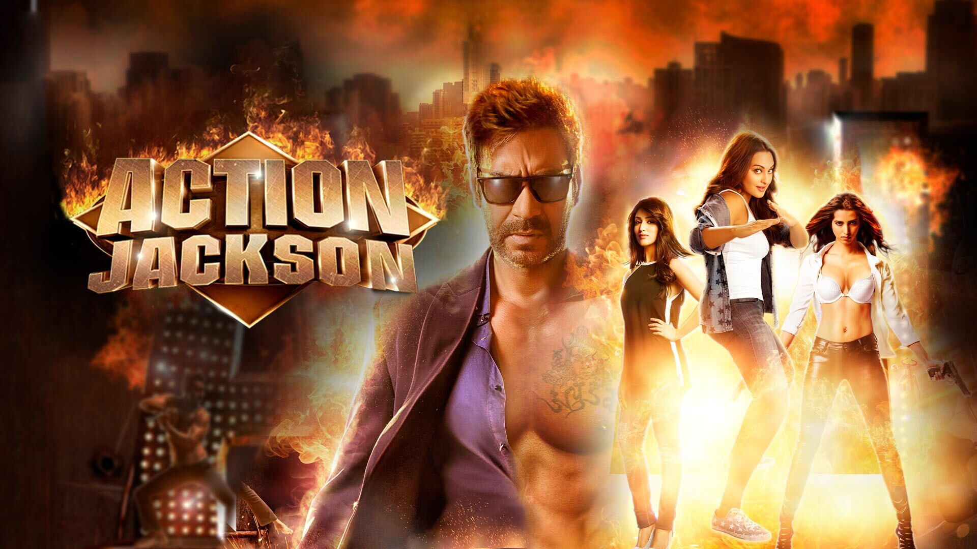Action Jackson's poster