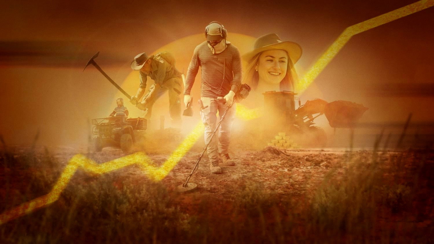 Aussie Gold Hunters's poster