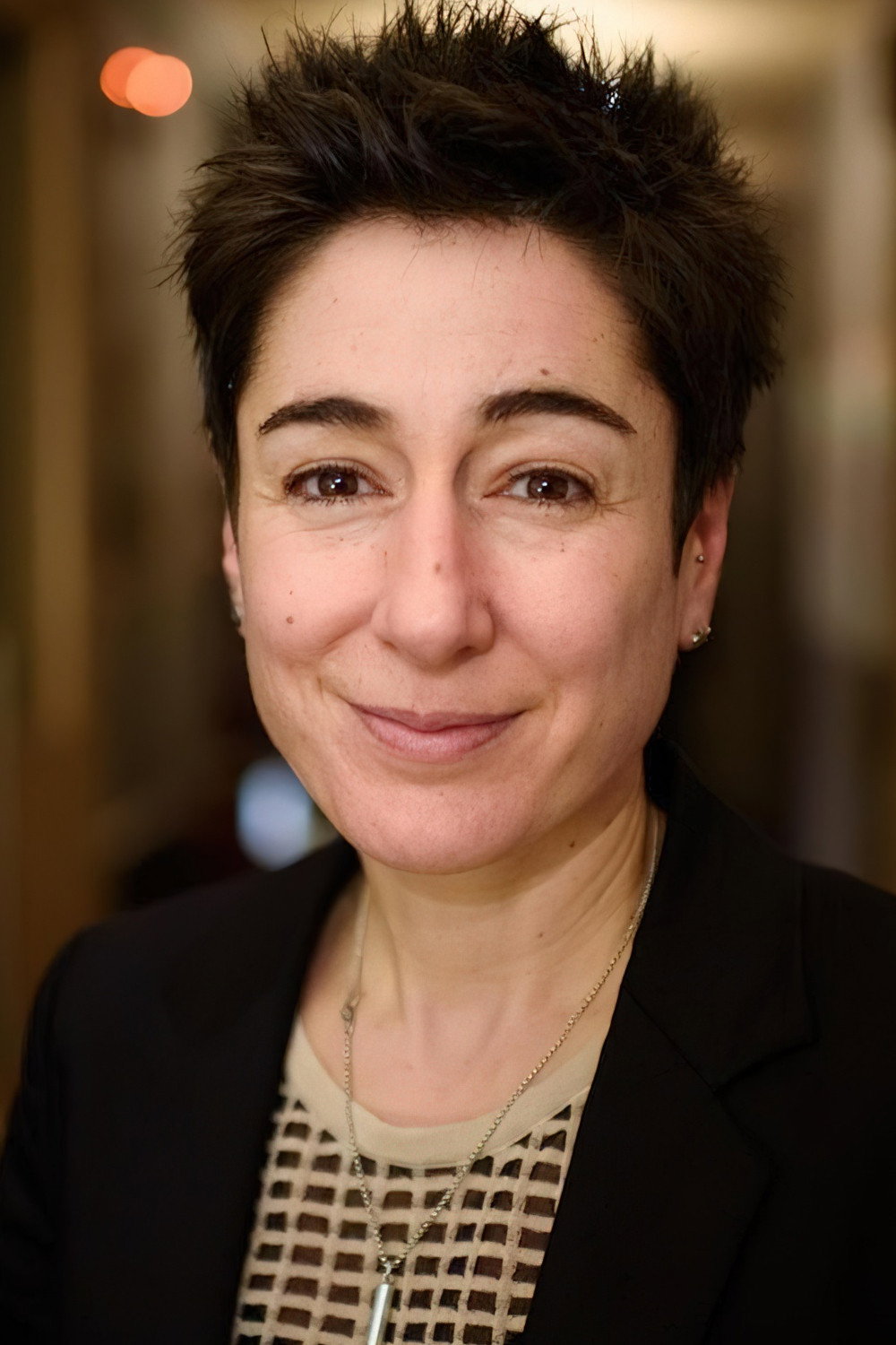 Dunja Hayali's poster
