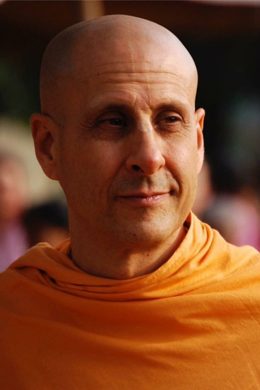 Radhanath Swami's poster