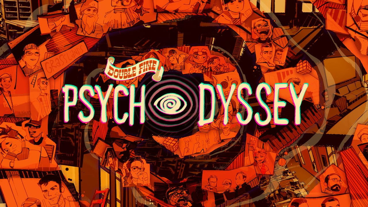 Double Fine PsychOdyssey's poster