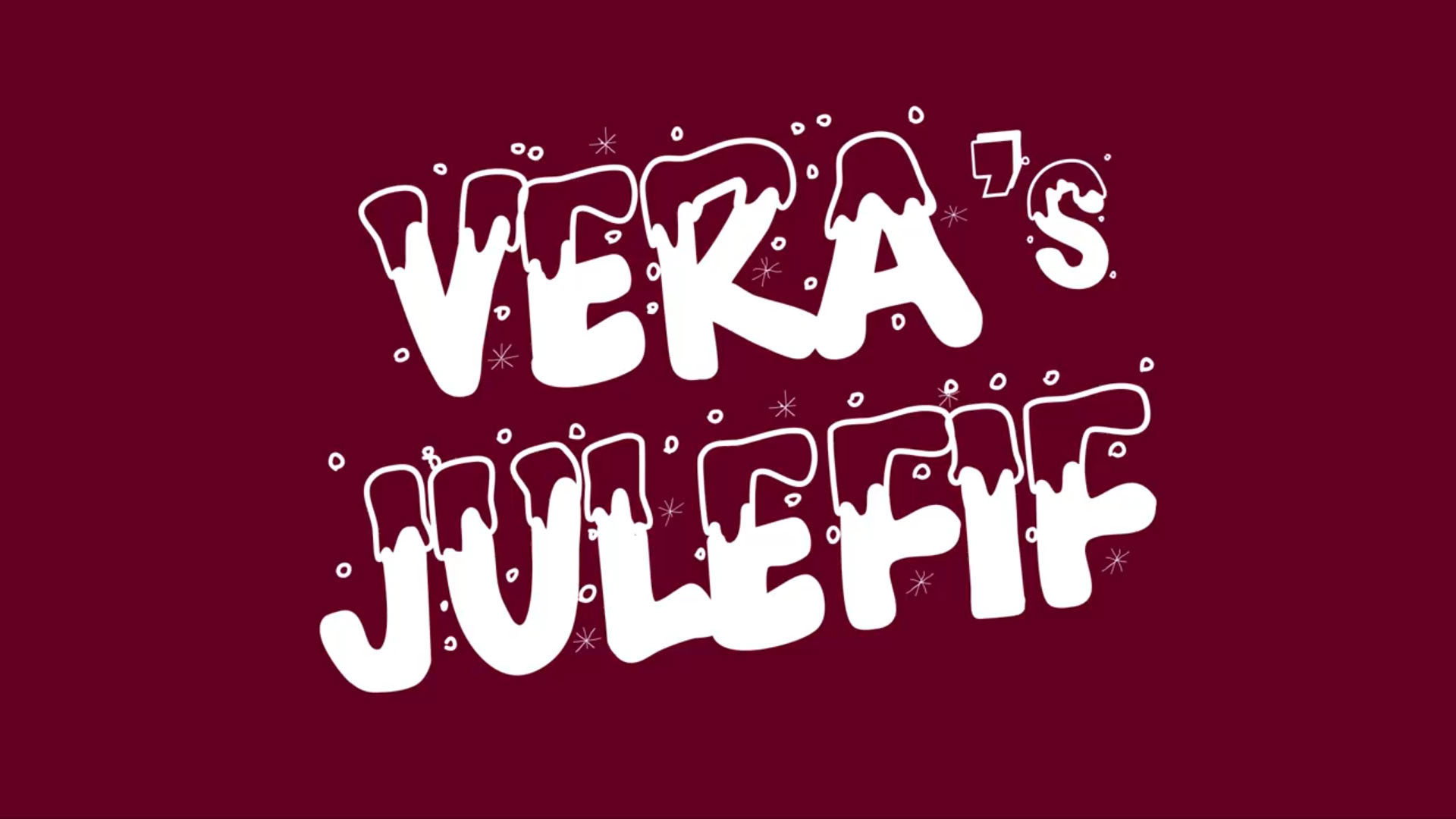 Veras julefif's poster