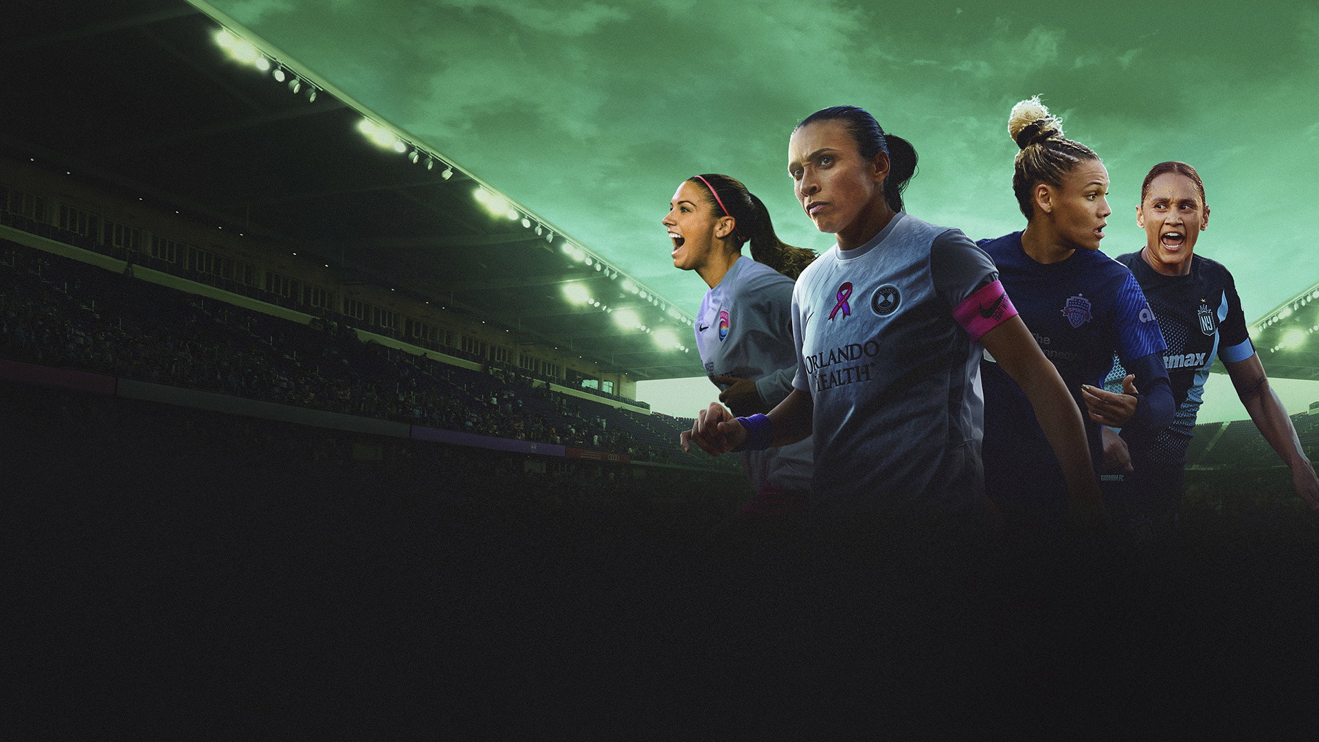 For the Win: NWSL's poster
