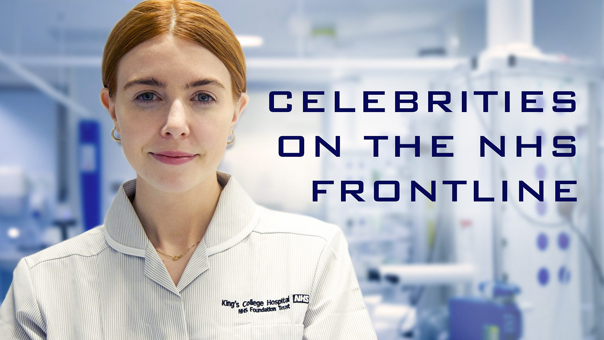 Celebrities on the NHS Frontline's poster