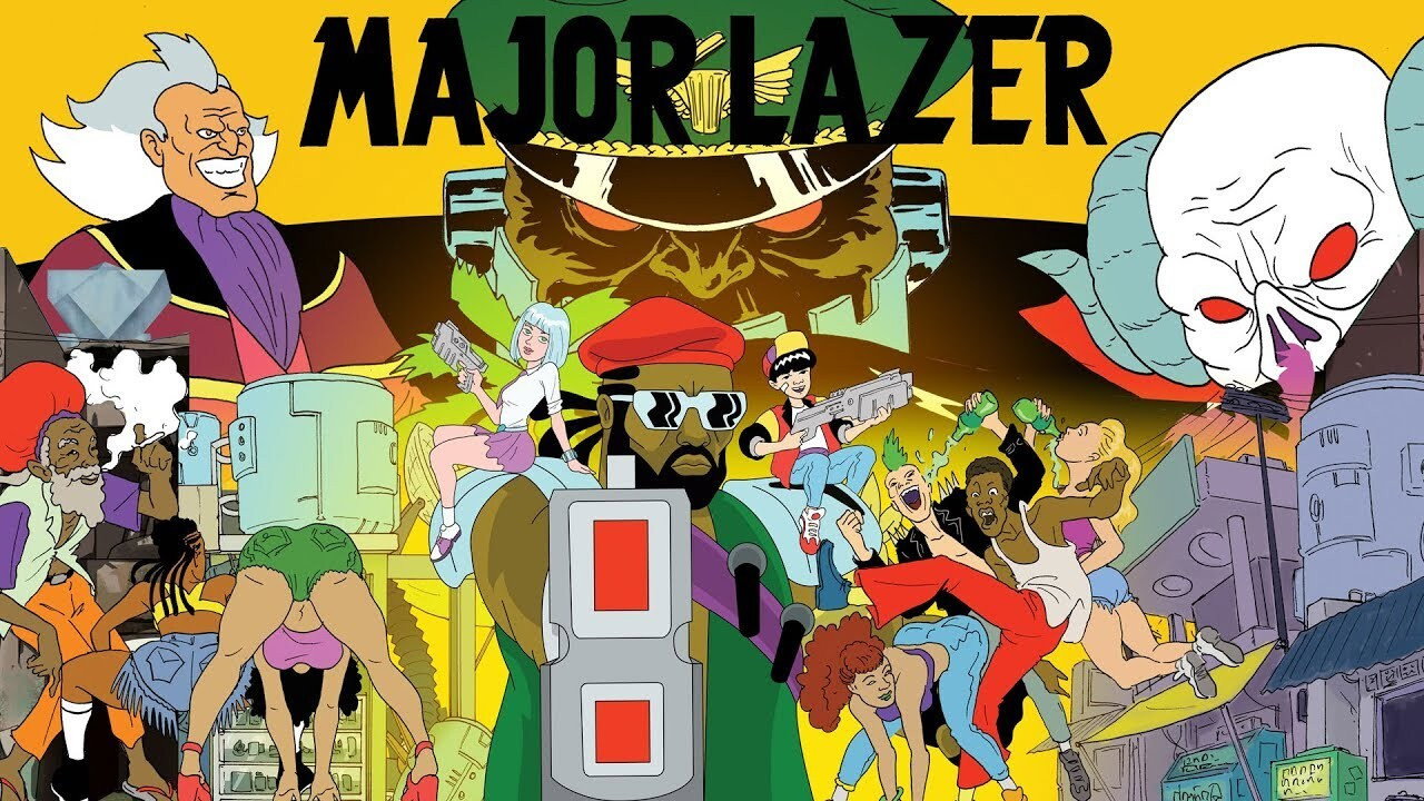 Major Lazer's poster