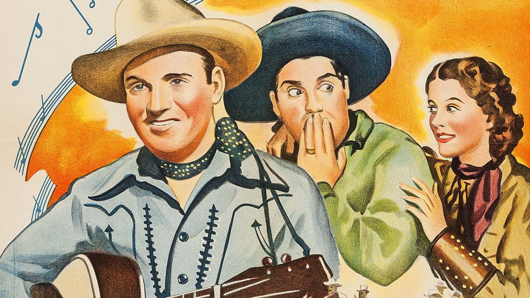 The Old Barn Dance's poster