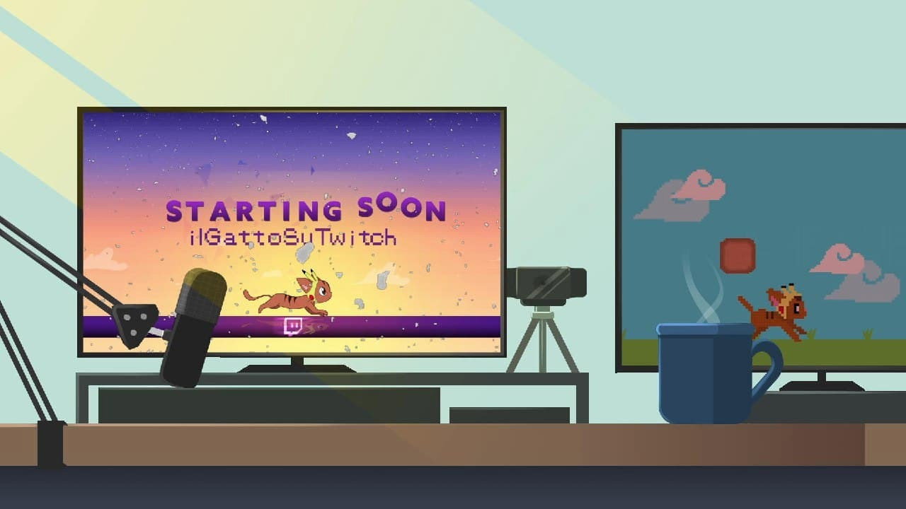 Il Gatto Su Twitch's poster