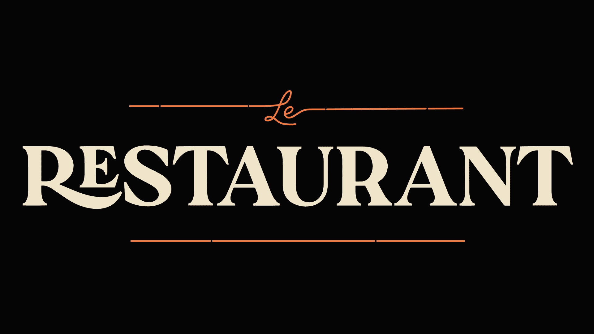Le Restaurant's poster