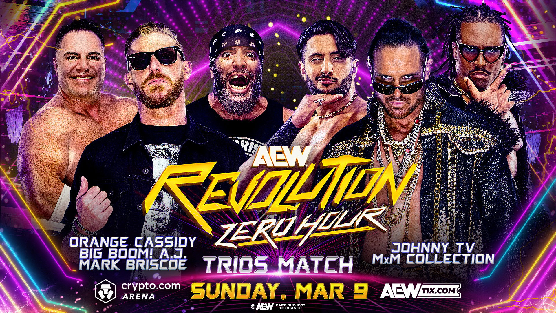 AEW Revolution 2025: Zero Hour's poster