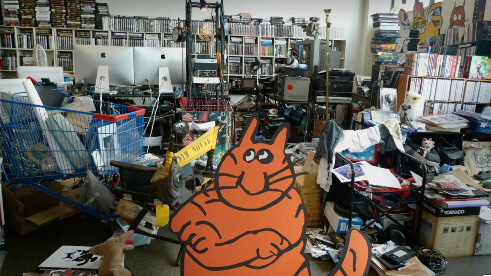In Chris Marker's Studio's poster
