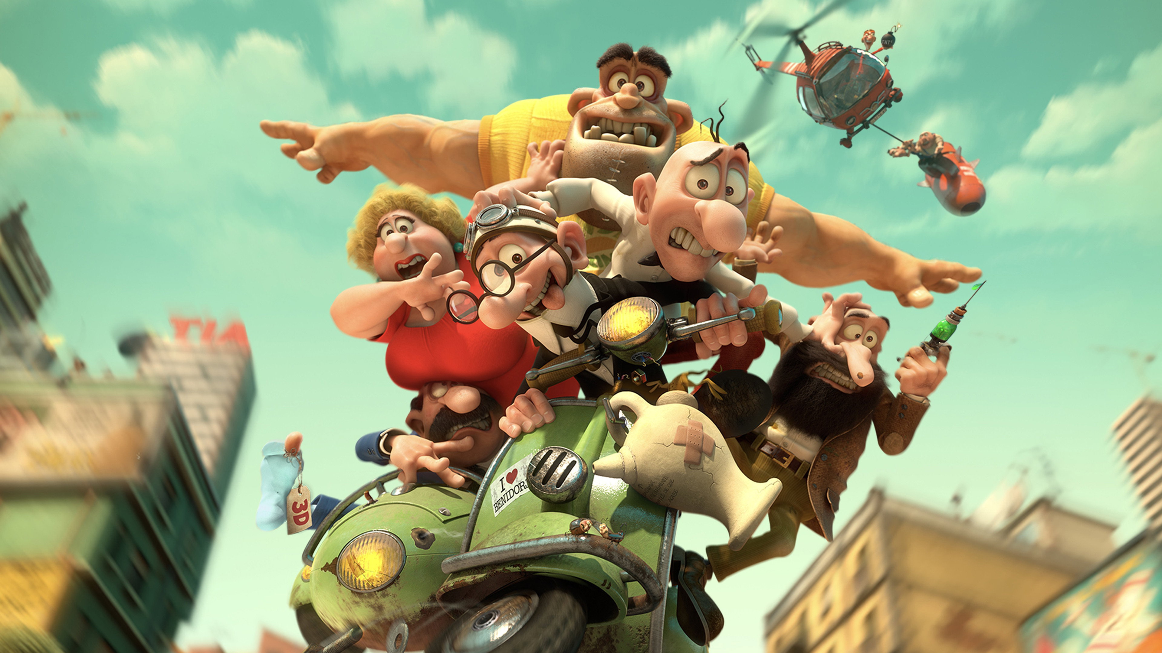 Mortadelo & Filemon: Mission Implausible's poster