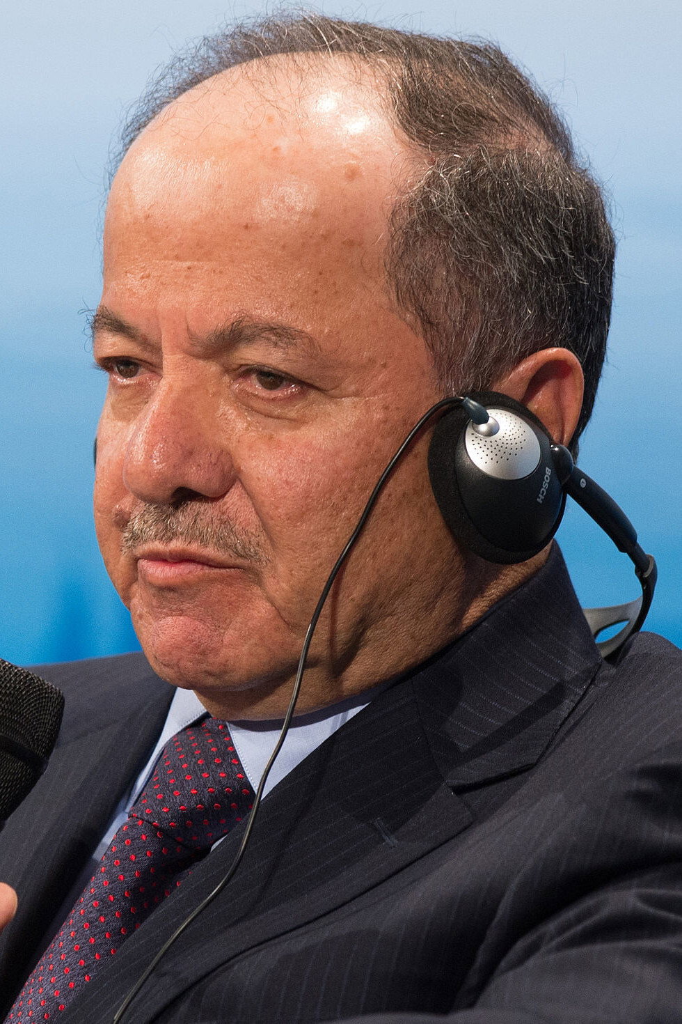 Masoud Barzani's poster