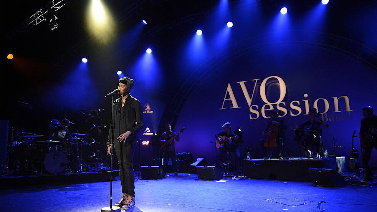 Imany plays Avo Session's poster