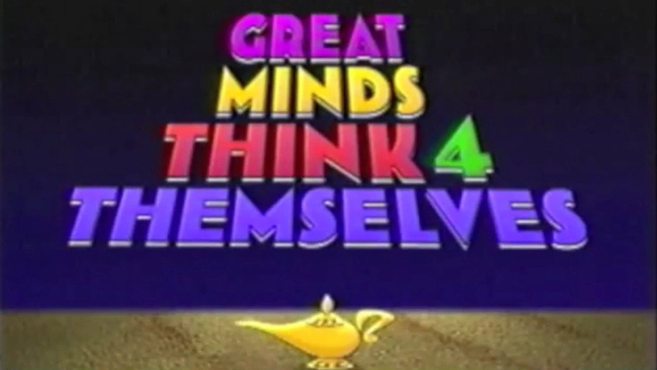 Great Minds Think for Themselves's poster