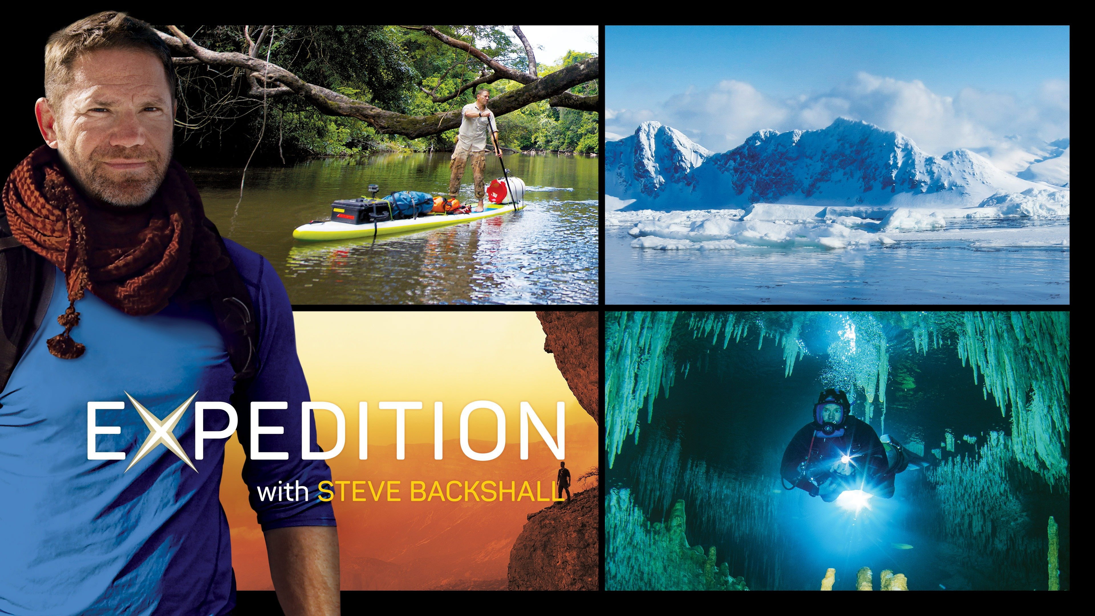 Expedition with Steve Backshall's poster