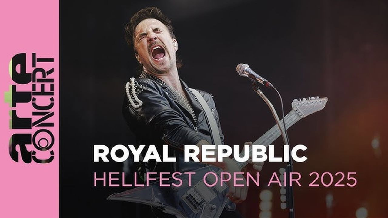 Royal Republic @ Hellfest 2025's poster